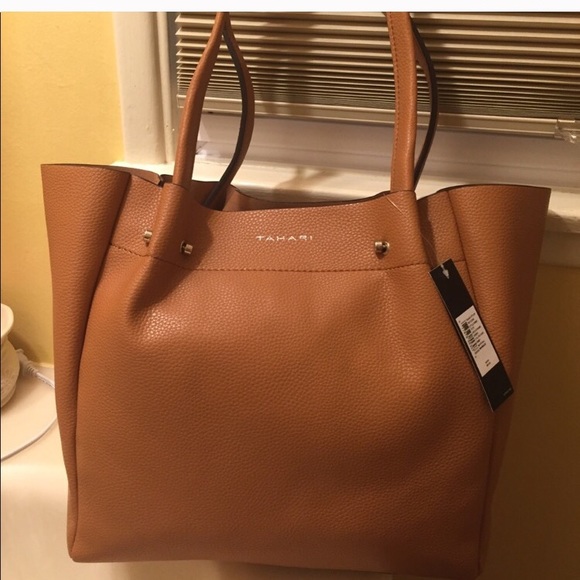 Tahari Handbags - NWT, Tahari Modern Tote in Honey